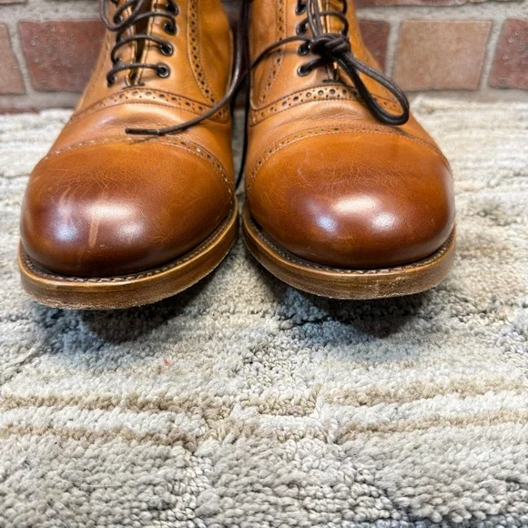 Barker Made in England lace up boots men’s s 11.5 US (10.5 UK ) - Picture 14 of 16